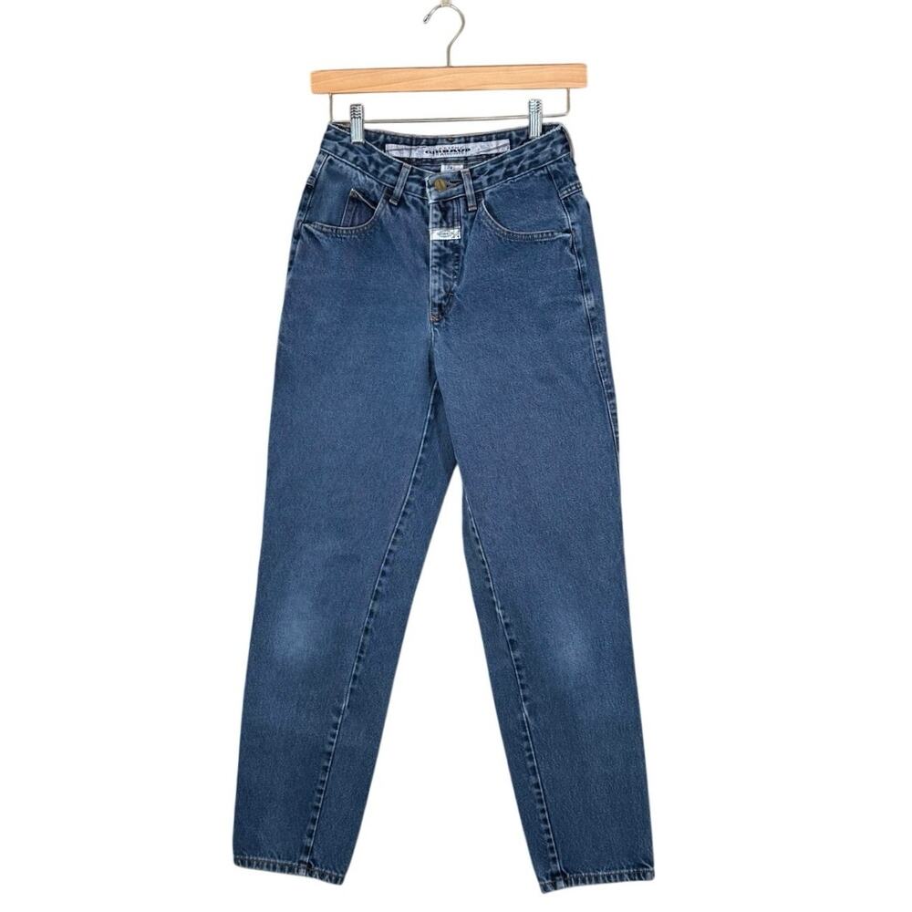 Vintage Marithé François Girbaud High Rise Jeans 7/8 90s Designer Denim